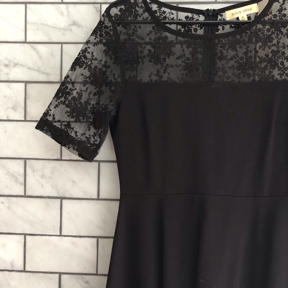 Black Swan Midi dress